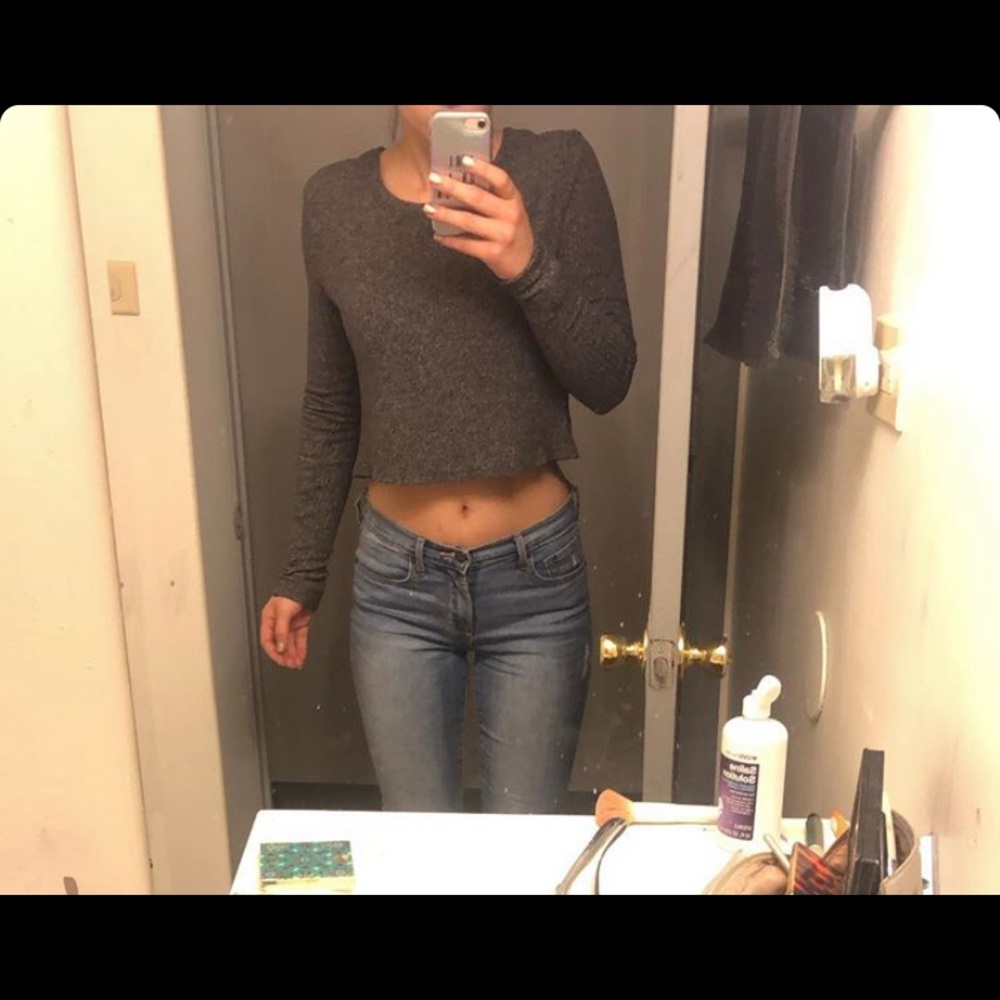 cropped sweater